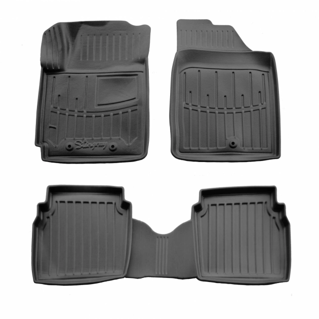 3D Kilimėliai Hyundai i10 I (2007-2013) Guminiai 3D Kilimėliai Hyundai i10 I (2007-2013) Guminiai
