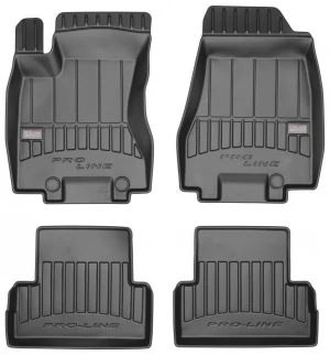 Auto kilimėliai Nissan X-Trail II (2007-2013) Guminiai