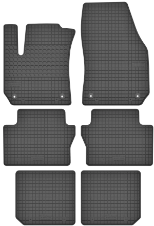 Priekiniai ir galiniai kilimėliai Opel Zafira B 7 seats (2005-2014)