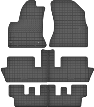 Priekiniai ir galiniai kilimėliai Citroen C4 Picasso I 7 seats (2006-2013)