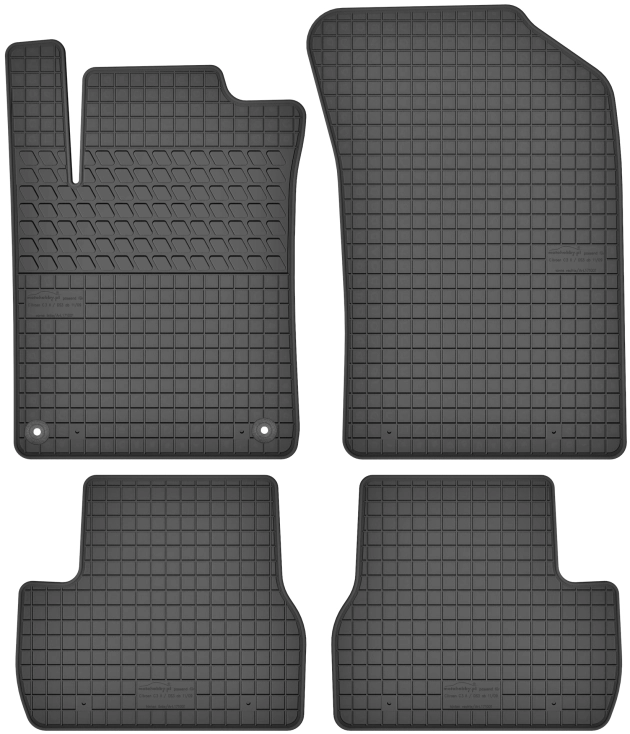 Priekiniai ir galiniai kilimėliai Citroen DS3 (2009-2016)