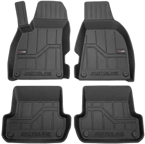 3D Priekiniai ir galiniai kilimėliai Seat Exeo (2009-2013) Guminiai