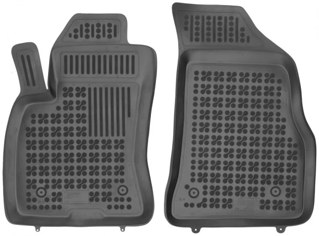 Automobiliniai kilimėliai Fiat Doblo II 3 Seats (2010-2022) Guminiai