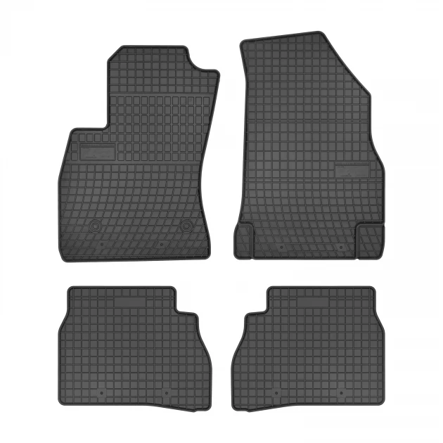 Auto kilimėliai Fiat Doblo II 5 Seats (2010-2022) Guminiai
