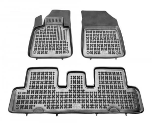 Automobiliniai kilimėliai Citroen C4 SpaceTourer 7 Seats (2018-2020) Guminiai