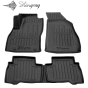 3D Kilimėliai Fiat Qubo (2007→) Guminiai