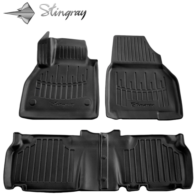 3D Kilimėliai Renault Kangoo II (2008-2021) Guminiai 3D Kilimėliai Renault Kangoo II (2008-2021) Guminiai