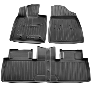 3D Kilimėliai Toyota bZ3 (2023→) Guminiai