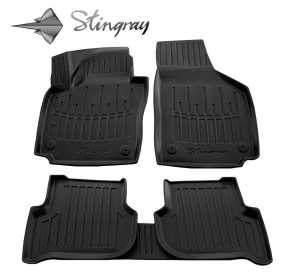 3D Kilimėliai Volkswagen Golf Plus (2005-2014) Guminiai
