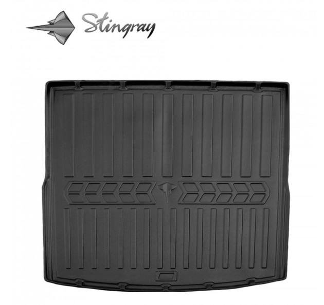 Guminis bagažinės kilimėlis Volkswagen Golf VI (2008-2012) Guminis bagažinės kilimėlis Volkswagen Golf VI (2008-2012)