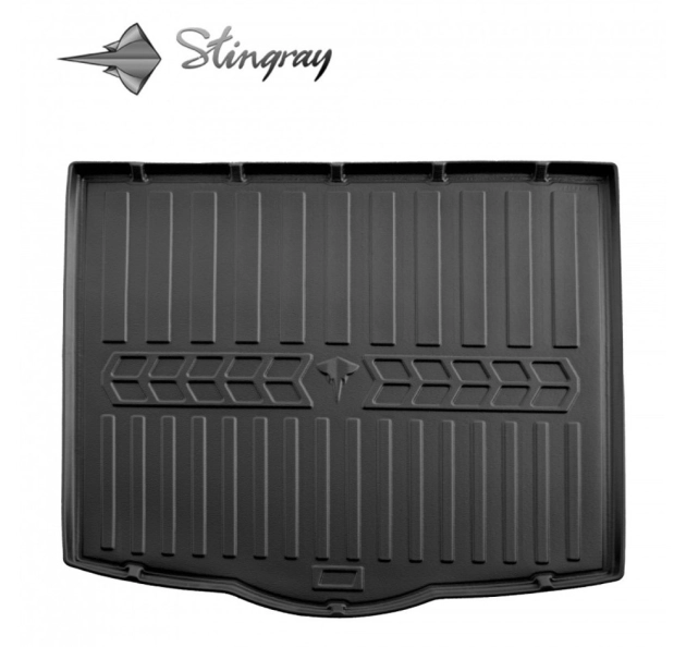 Guminis bagažinės kilimėlis Volkswagen Touran II (2015→) Guminis bagažinės kilimėlis Volkswagen Touran II (2015→)