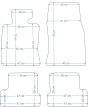 Diamond tekstiliniai kilimėliai Mini Hatch R56 (2006-2014)