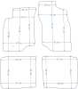 Platinum tekstiliniai kilimėliai Mitsubishi Lancer VI (2000-2007)