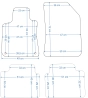 Platinum tekstiliniai kilimėliai Peugeot 308 II (2013-2021)