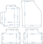 Platinum tekstiliniai kilimėliai Suzuki Alto VII (2009-2014)