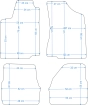 Platinum tekstiliniai kilimėliai Volkswagen Passat B4 (1993-1997)