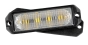 LED švyturėlis Litleda geltonas, 4x3W LED (26 functions) 12/24V