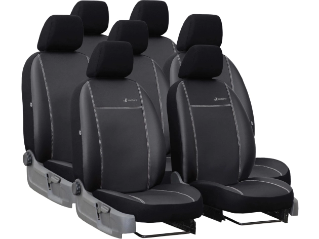 Exclusive ECO Leather užvalkalai Volkswagen Sharan II 7 Seats (2010→)