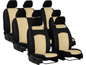 Leather Standard užvalkalai Renault Trafic II 8 Seats (2001-2014)