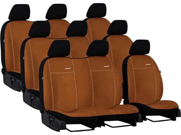 Comfort Line užvalkalai Volkswagen T6 9 Seats (2015→)