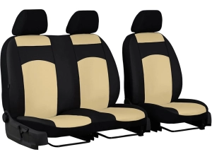Leather Standard užvalkalai Fiat Doblo IV 2+1 (2015-2019)