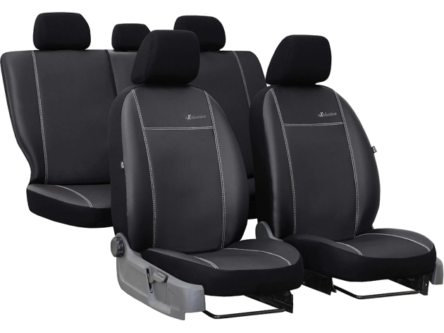 Exclusive ECO Leather užvalkalai Dacia Dokker 5 Seats (2012-2016)