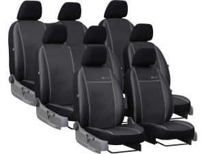 Exclusive ECO Leather užvalkalai Volkswagen T6 8 Seats (2015→)