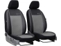 Exclusive ECO Leather (1+1) užvalkalai Fiat Doblo II 5 Seats (2006-2010)