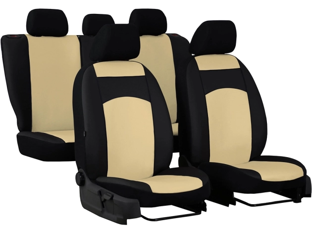 Leather Standard užvalkalai Renault Trafic II 6 Seats (2001-2014)