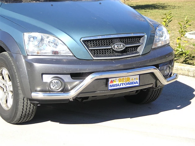 Priekinės apsaugos Kia Sorento I (2002-2006) Priekinės apsaugos Kia Sorento I (2002-2006)