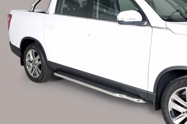 Slenksčiai SsangYong Musso Pick-up Q200 (2018→) Extra Long Slenksčiai SsangYong Musso Pick-up Q200 (2018→) Extra Long