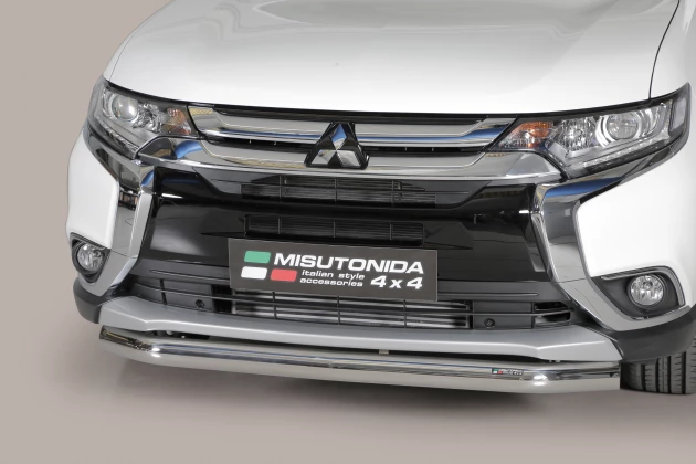 Priekinės apsaugos Mitsubishi Outlander III Facelift (2015-2021) Priekinės apsaugos Mitsubishi Outlander III Facelift (2015-2021)