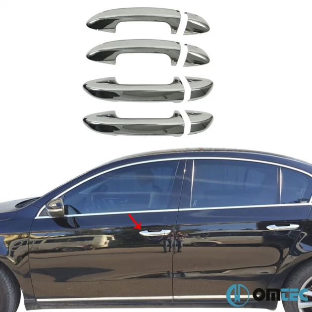 Automobilių rankenėlių apdailos Volkswagen Passat B7 Sedan (2010-2015)