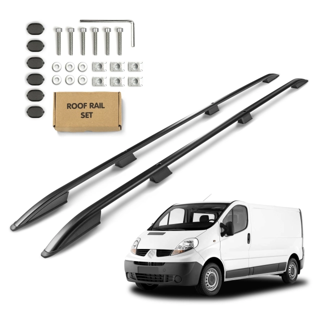 Automobilių relingai Renault Trafic II (2001-2014)