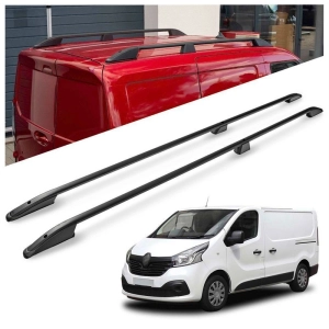 Automobilių relingai Opel Vivaro B Size L2 (2014-2018) Black
