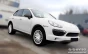 Galinio bamperio apsauga Porsche Cayenne II (2010-2014)