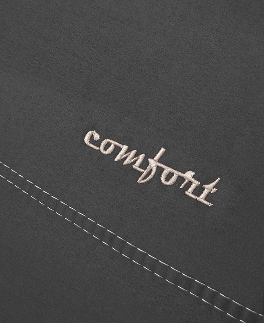 Sėdynių užvalkalai COMFORT ALCANTARA - siuvinėtas logo